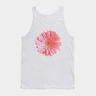 Pink Gerbera Daisy Tank Top